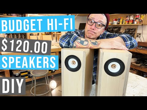 Видео: Бюджетная Hi-Fi-колонка | Сделай сам | Широкополосные колонки до 120 долларов | Sounderlink/Aiyima
