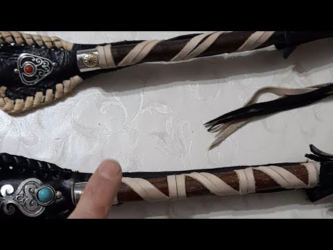 Видео: 2 .нұсқа .ҚАМШЫ САП БАЙЛАУ.Tying up whip soap.Завязивание кнута