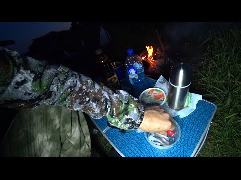 Видео: Донки Сало Пенопласт. Рыбалка С Ночёвкой. Ведро Рыбы.