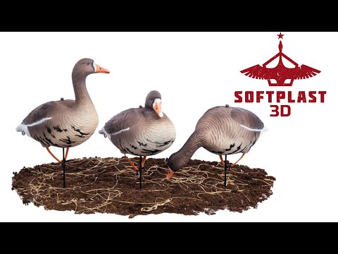 Видео: Обзор на сминаемые чучела гусей от North Way SOFTPLAST 3D