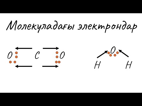 Видео: Молекуладағы электрондар [Жалпы химия]