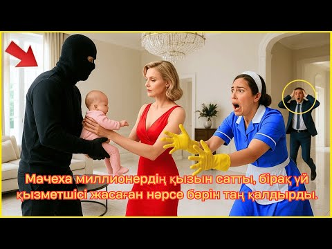 Видео: Мачеха миллионердің қызын сатты, бірақ үй қызметшісі жасаған нәрсе бәрін таң қалдырды.