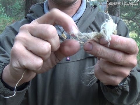 Видео: Кудель и пряжа из крапивы