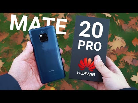 Видео: Камера Huawei Mate 20 Pro уничтожает: сравнение с P20 Pro и распаковка