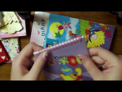 Видео: АСМР ASMR Мои блокноты, бумажные триггеры