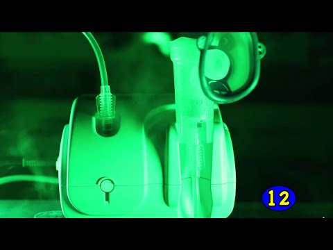 Видео: Аэрозоль при слабом освещении - зеленый 12 часов