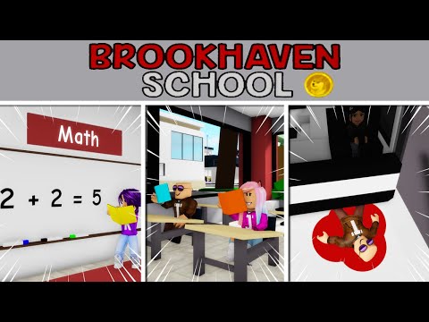 Видео: Наш первый день в школе Брукхейвен, и всё становится ПЛОХО! | Ролевая игра Roblox