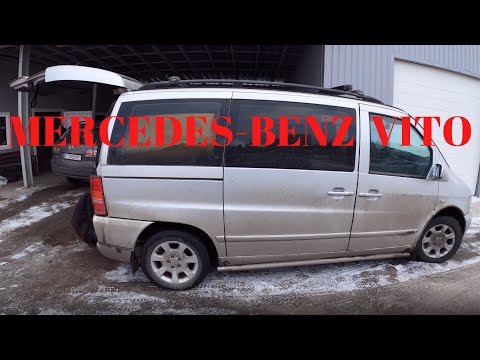 Видео: Mercedes-Benz VITO W638. Запасное Колесо.