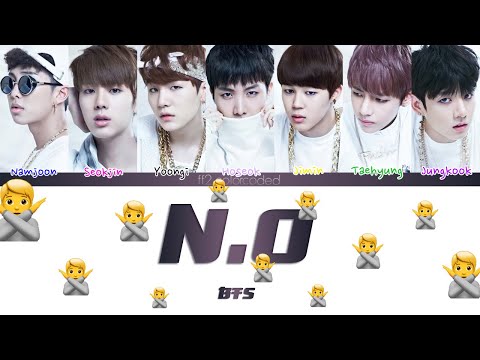 Видео: BTS (방탄소년단) - N.O (ColorCoded Lyrics|ПЕРЕВОД НА РУССКИЙ|КИРИЛЛИЗАЦИЯ) FF2COLORCODED