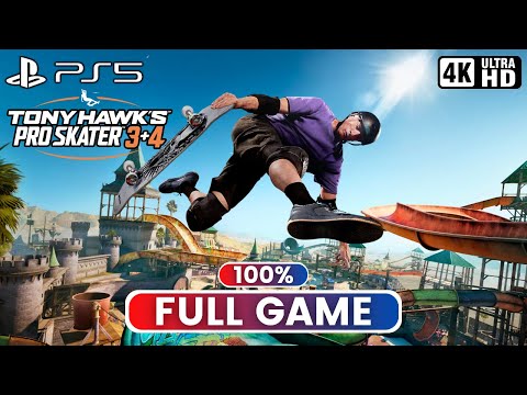 Видео: TONY HAWK'S PRO SKATER 3+4 | Полная игра (геймплей PS5 4K 60FPS)