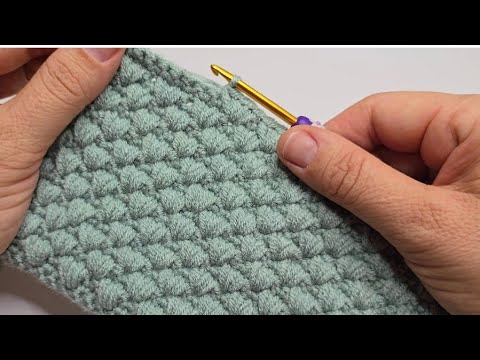 Видео: УНИКАЛЬНЫЙ! Давайте создадим НЕВИДАННЫЙ ранее узор для вязания крючком, ОЧЕНЬ ПРОСТОЙ и подходящи...