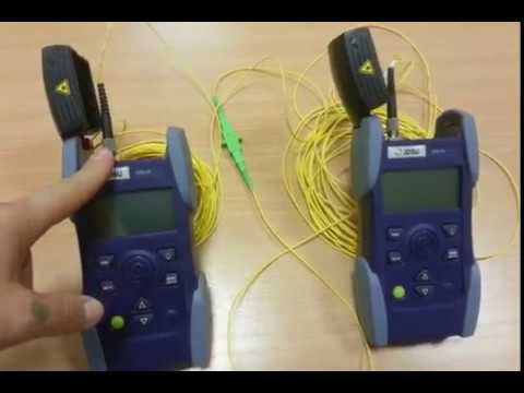 Видео: Оптический телефон OTS 55 в работе