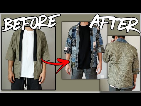 Видео: Сделай сам | Индивидуальное кимоно в стиле боро | JULIUS