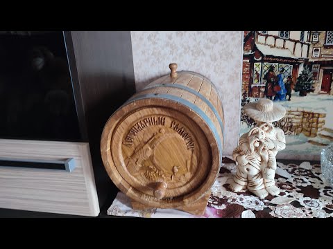 Видео: Виски в дубовой бочке на медных тарелках DomSpirt 2