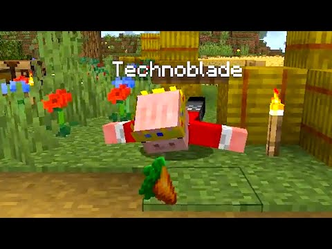 Видео: Technoblade присоединяется к Origins SMP под именем Bunny Origin!
