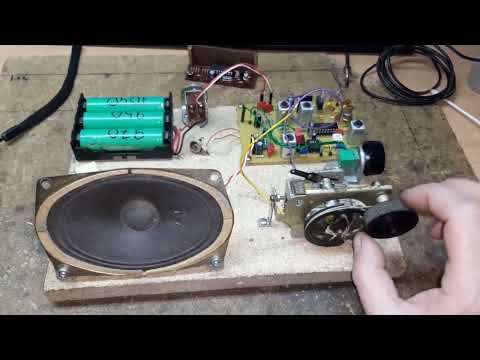 Видео: AM SSB радиоприемник на 3мгц