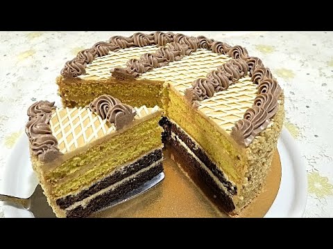 Видео: Этот торт любят все,"ЗОЛОТОЙ КЛЮЧИК"/Cake "Golden Key".