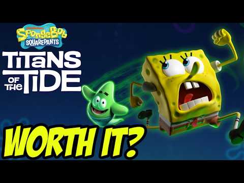 Видео: Насколько Губка Боб «Титаны прилива» абсолютно трубчатый!