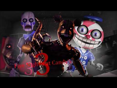 Видео: Обзор Five Nights at Candy's 3