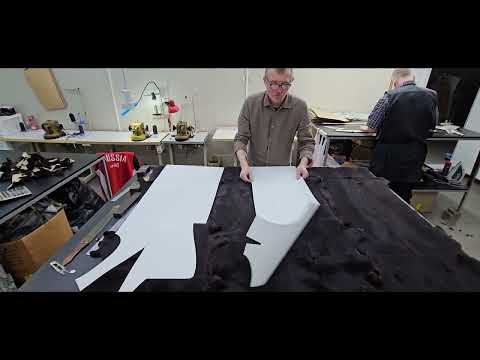 Видео: Шьем шубу из меха норки 145 см