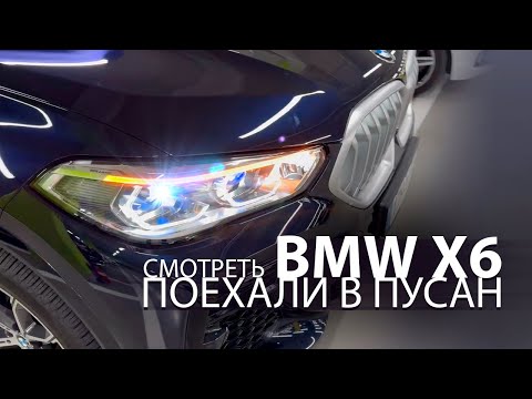 Видео: Командировка в Пусан – смотрим BMW X6 xDrive M Sport