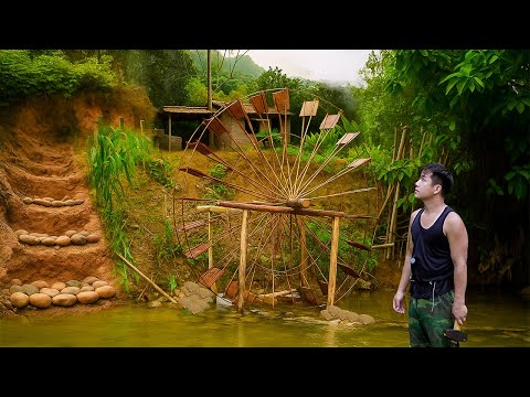 Видео: Когда генеральный директор стал ремесленником: создание традиционного водяного колеса