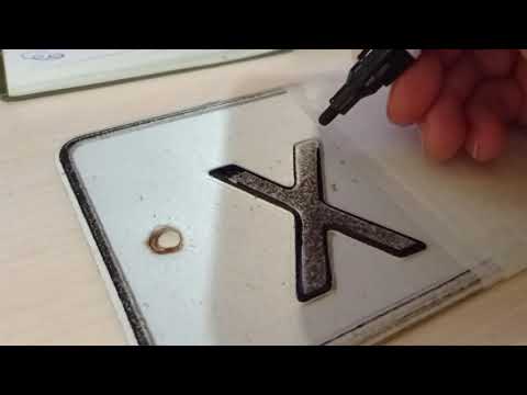 Видео: Стерлись номера. Как самому подкрасить номерные знаки авто