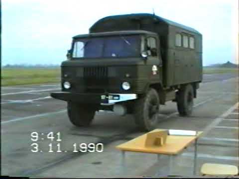 Видео: Осмотр техники ВВС ЗГВ Мерзебург 1990г,в.ч.81851