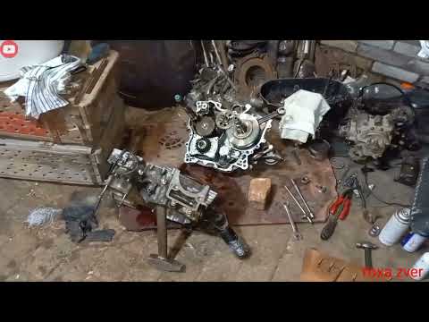 Видео: Ч3. СФ Мото-500. "Расколол" ДВС, найдены поломки КПП