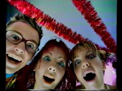 Видео: Рекламный блок НТВ с оригинальной графикой. 7 января 2001 г. Канун Нового года. #2