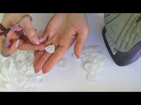 Видео: Мастер-класс "Маттиола из фоамирана". Часть 1.