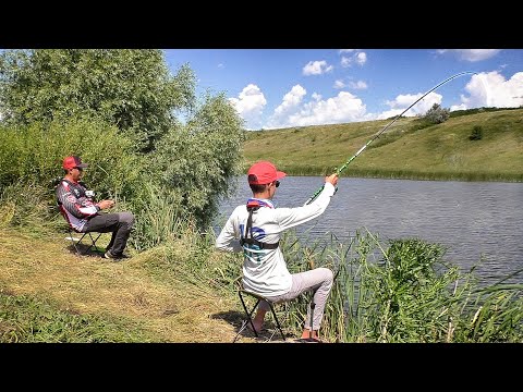 Видео: ЛОВИМ КАРПА НА ФЛЭТ ФИДЕР и КАРАСЯ НА ПОПЛАВОК | Рыбалка с сыном | ХЕРАБУНА
