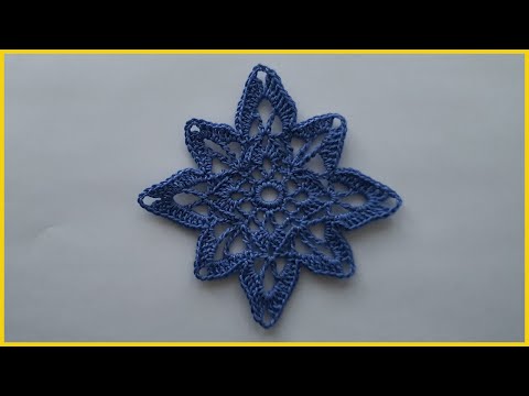 Видео: МОТИВ для ирландского кружева крючком. Вязание крючком / CROCHET lace motif patterns