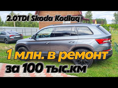 Видео: SKODA KODIAQ 2.0TDI Печаль. Истории эксплуатации от владельца