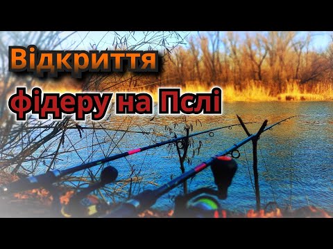 Видео: Відкриття ФІДЕРУ 2024 на річці ПСЕЛ🎣