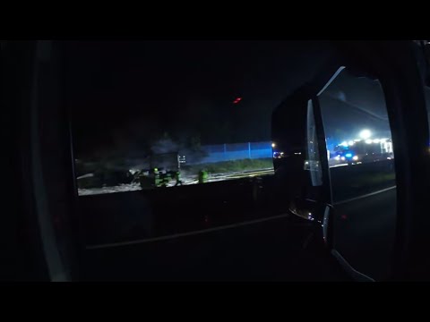 Видео: Ночная Австрия 60км/ч 