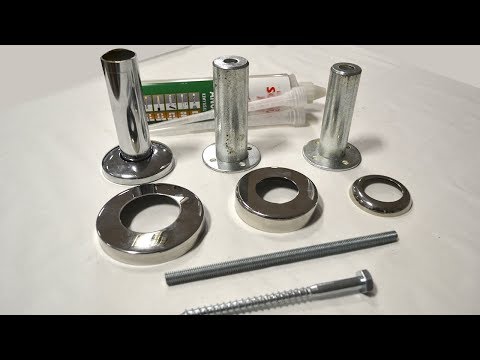 Видео: Стаканы для крепления балясины на бетон и дерево