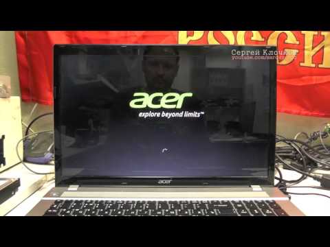 Видео: Заводские настройки ноутбук Acer