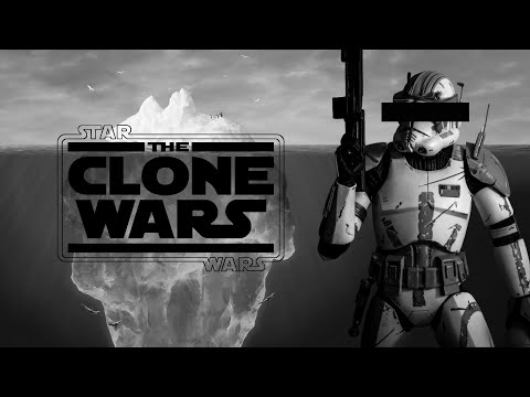 Видео: АЙСБЕРГ Звёздных войн: ВОЙНЫ КЛОНОВ