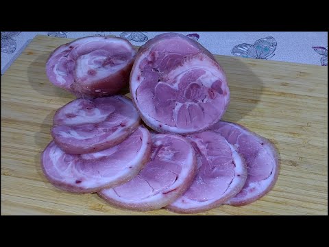 Видео: Ветчина из рульки. Вкусно необычайно!