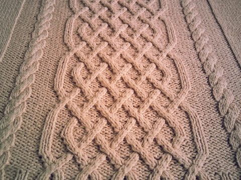 Видео: Узор "АРАНЫ" спицами. Подробный МК. Светлана Коломиец.