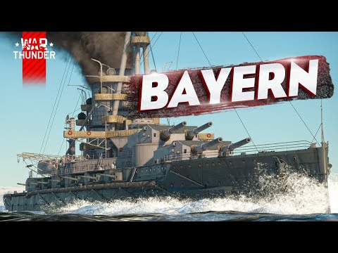 Видео: SMS Bayern в War Thunder [live-обзор]