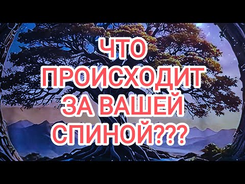 Видео: 🍀без камней🍀 ЧТО ПРОИСХОДИТ ЗА ВАШЕЙ СПИНОЙ??? 