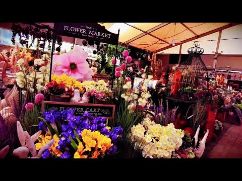 Видео: Пасхальный декор в садовом центре в Польше. Обзор отдела с декором и аксессуарами для сада и дома.