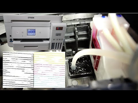Видео: Как прочистить Epson ET 4850, 4750, 4760 — печатает пустые страницы [ИСПРАВЛЕНО]