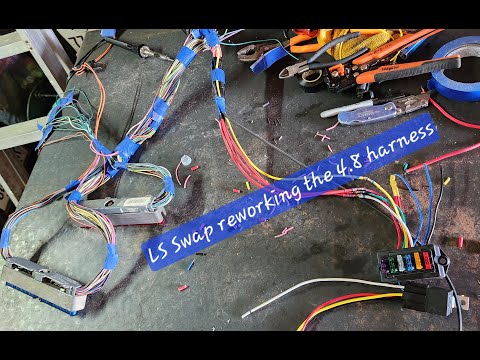 Видео: Проект LS Swap OBS: утончение жгута проводов и блок предохранителей