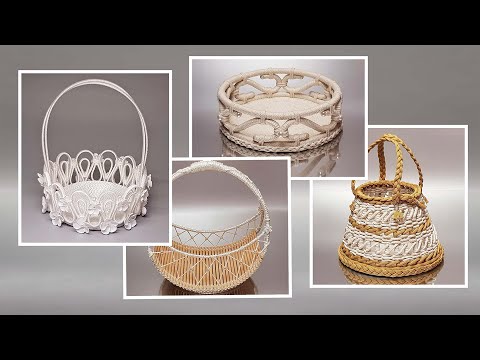 Видео: 4 оригинальных поделки для интерьера. Переработка ненужных материалов.