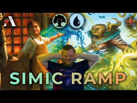 Видео: Колода недели Simic Ramp - можно ли им играть? Mtg Arena standard wincondition