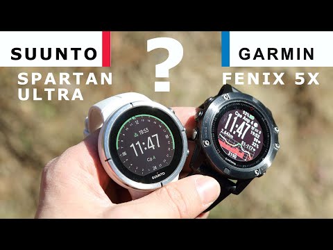 Видео: Часы Suunto Spartan Ultra или Garmin Fenix 5X – что выбрать?