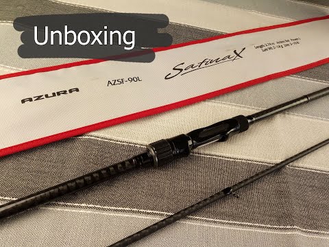 Видео: Unboxing посылки Spinningline: спиннинг Azura Safina-X 90L
